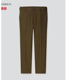 UNIQLO | JWアンダーソン　ウールブレンドノータックパンツ(スラックス)