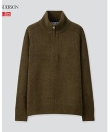 UNIQLO | スフレヤーンハーフジップセーター(ニット/セーター)
