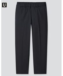 UNIQLO | Uniqlo U ワイドフィットテーパードパンツ Navy(スラックス)