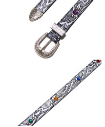 YSTRDY's TMRRW | Western Python Belt (20SS)(ベルト)