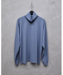 AURALEE | ＜AURALEE＞ハイネックロングスリーブカットソーΨ(Tシャツ/カットソー)