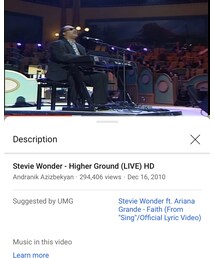 Higher Ground (live@Pavarotti 98)/Stevie Wonder | Funk (1998)(音楽/本・雑誌)