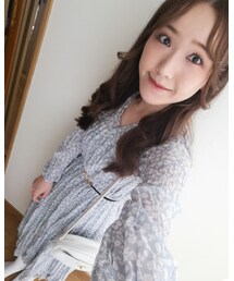 apres jour | 花柄ティアードワンピ【ZOZOTOWN限定アイテム】(ワンピース)