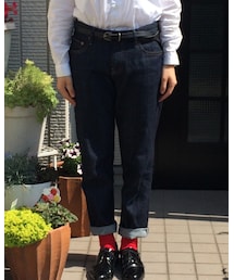 UNIQLO | テーパードリジットデニム(デニムパンツ)