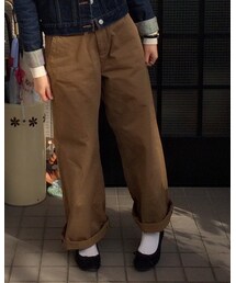 D.M.G. | ワイドチノパン(チノパンツ)