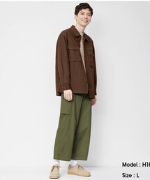 GU | カーゴワイドパンツ(カーゴパンツ)
