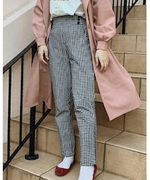 Treat Ürself | retro gingham check pants(パンツ)