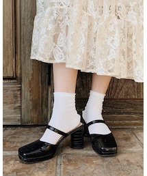Treat Ürself | croco leather sandals(サンダル)