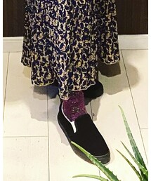 Bleu Bleuet | スリッポン