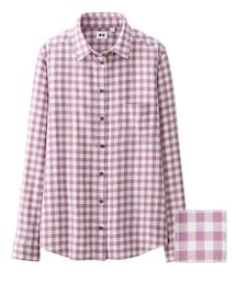 UNIQLO | フランネルチェックシャツ(シャツ/ブラウス)