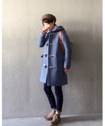 コート着たとまと | ダッフルコート