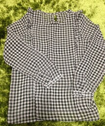 E hyphen world gallery | ギンガムチェックのブラウス(シャツ/ブラウス)