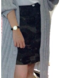 RETRO GIRL | カモフラスカート(スカート)