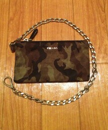 PRADA | チェーン付ポーチ(ウォレットチェーン)