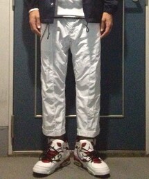 WHITE MOUNTAINEERING | ナイロンクロップドパンツ

size:L(その他パンツ)