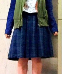 earth music&ecology | チェックスカート(スカート)