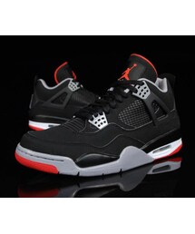 AIR JORDAN | AIR JORDAN 4 BLACK RED BRED(スニーカー)