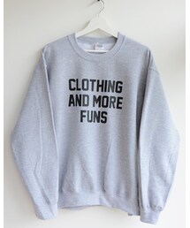 FUNS | Clothing and more FUNS 8.0oz オリジナル ショップ プリント ヘザー クルー スウェット Original Shop Print Heather Crew Sweat(スウェット)