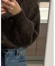 GU | フェザーヤーンパフスリーブ(トップス)