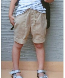 UNIQLO | BOYS イージーハーフパンツ（ツイル）(その他パンツ)
