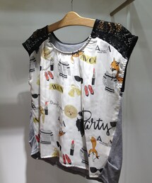 Paradise Picnic | 別注きつねリッププリントプルオーバー(Tシャツ/カットソー)