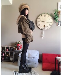 WEGO | DISPARK/ボリュームスリーブMA-1(MA-1)