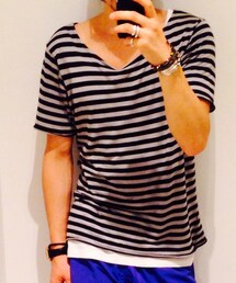 agnes b Homme | ボーダーＴしゃつ(Tシャツ/カットソー)