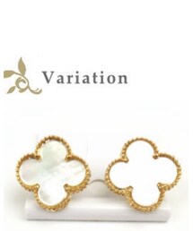 楽天市場 | シェル クローバー イヤリング(イヤリング)