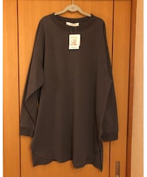 しまむら | ラウンドヘムチュニックTシャツ　　　2020.10.(Tシャツ/カットソー)