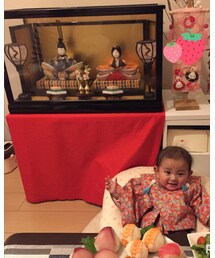 初節句☺︎ | ばぁばが作ってくれた着物😆(その他)