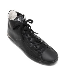 GOLDEN GOOSE | G27U591 V3 SNEAKERS FRANCY BLACK LEATHER(スニーカー)