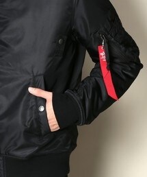 And A | MA-1 RIDERS (ALPHA)(ミリタリージャケット)