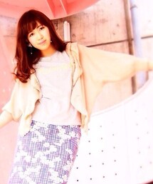 Maybook | 5分袖ドルマンカーデ(カーディガン/ボレロ)