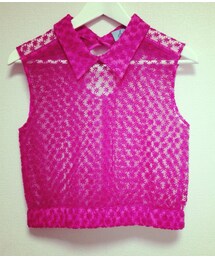 DEICY | pink透けtops(シャツ/ブラウス)