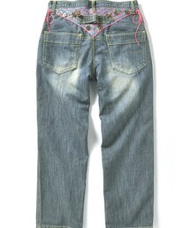 haco! | 刺しゅう入りワーク風デニムパンツ(デニムパンツ)