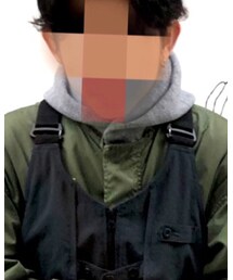 BRUNABOINNE | ブルーナボインのスタンディングパーカー、グレーだよ(パーカー)
