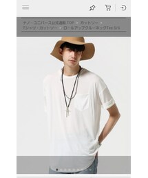NANO universe | カットソー(Tシャツ/カットソー)