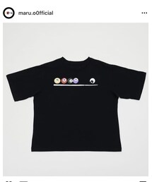 maru. | maru T-shirt ●BLACK ¥6,050 ☺︎ Instagram→@maru.o0ffical (Tシャツ/カットソー)
