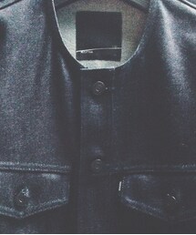 LAD MUSICIAN | COLLARLESS BLOUSON(ブルゾン)
