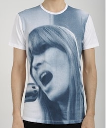 LAD MUSICIAN | CREW NECK PRINT T-SHIRT(Tシャツ/カットソー)