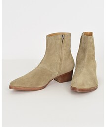LAD MUSICIAN | SUEDE HEEL BOOTS size46(ブーツ)