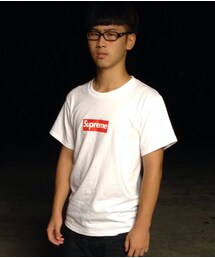Supreme  | Supreme box logo tee(Tシャツ/カットソー)