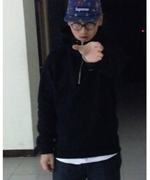 Supreme  | supreme small box logo hoodie(パーカー)