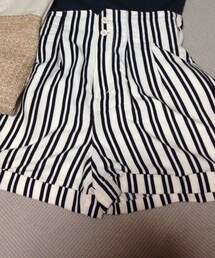 w closet | ハイウエストストライプパンツ(その他パンツ)