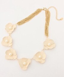 NOELA | コットンフラワーネックレス(ネックレス)