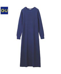 GU | リブニットワンピースMM(ワンピース)