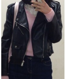 ZARA | ライダースジャケット