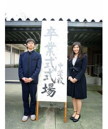 中学校卒業式💕 | その他