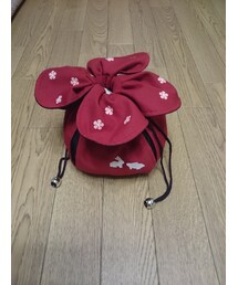 no brand | 和風巾着バッグ(バッグ)