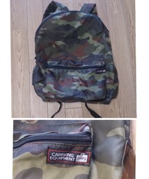 SHIPS KIDS | カモフラリュック(バックパック/リュック)